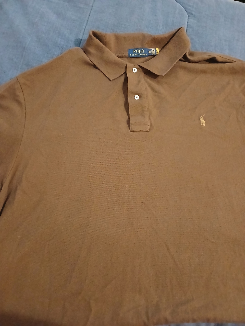 Ralph Lauren Polo Shirt in Brown Size 3XB
